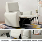 Sillón reclinable eléctrico, Sillón reclinable eléctrico pequeño para sala de estar, Sillón reclinable eléctrico para espacios pequeños, Sofá reclinable