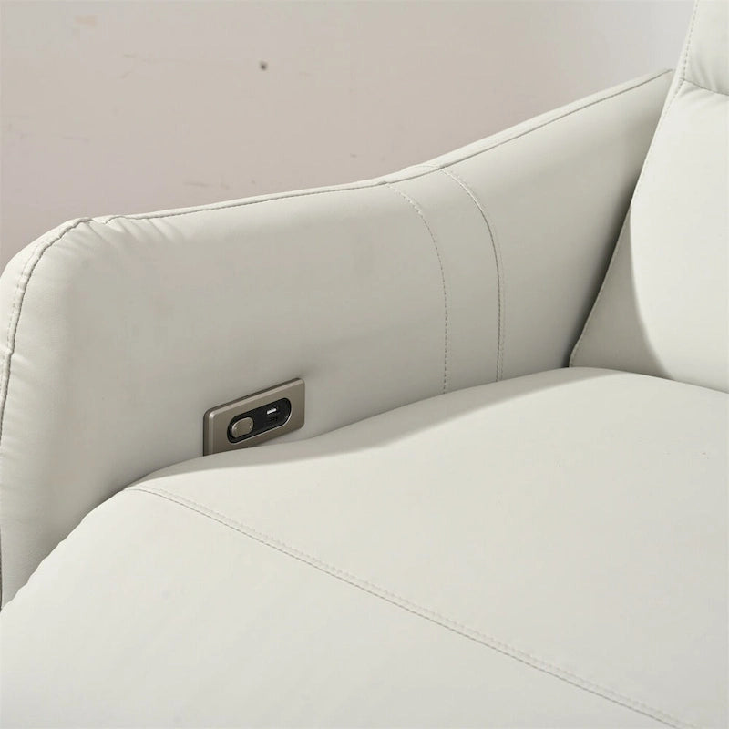 Sillón reclinable eléctrico, Sillón reclinable eléctrico pequeño para sala de estar, Sillón reclinable eléctrico para espacios pequeños, Sofá reclinable