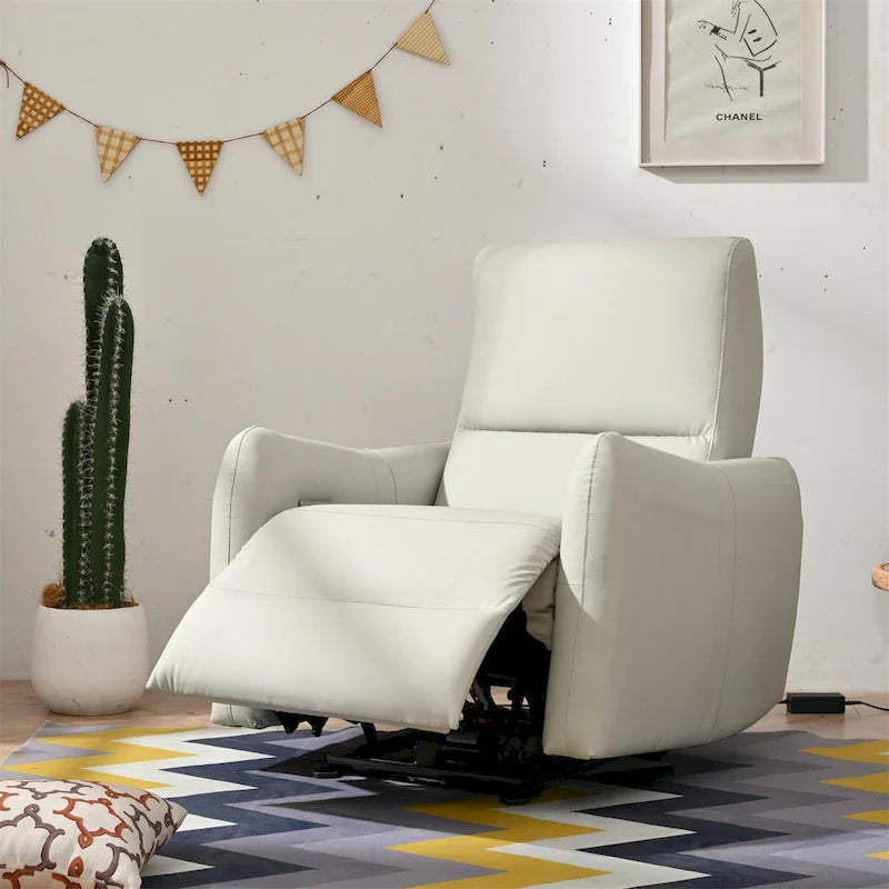 Sillón reclinable eléctrico, Sillón reclinable eléctrico pequeño para sala de estar, Sillón reclinable eléctrico para espacios pequeños, Sofá reclinable