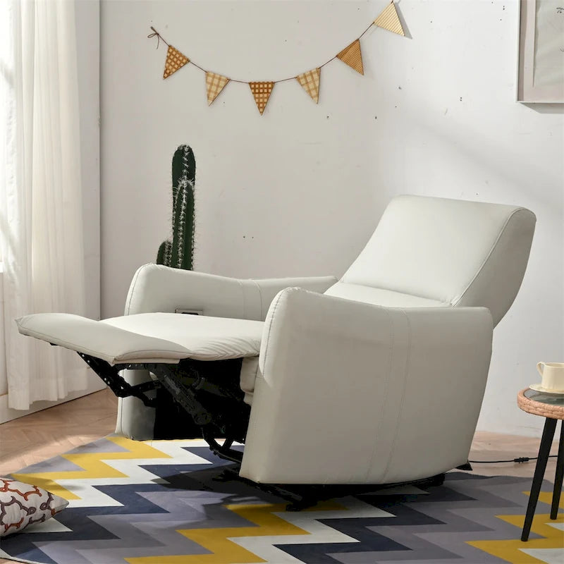 Sillón reclinable eléctrico, Sillón reclinable eléctrico pequeño para sala de estar, Sillón reclinable eléctrico para espacios pequeños, Sofá reclinable