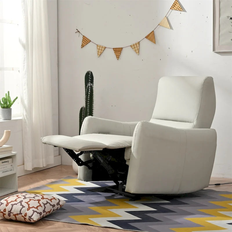 Sillón reclinable eléctrico, Sillón reclinable eléctrico pequeño para sala de estar, Sillón reclinable eléctrico para espacios pequeños, Sofá reclinable