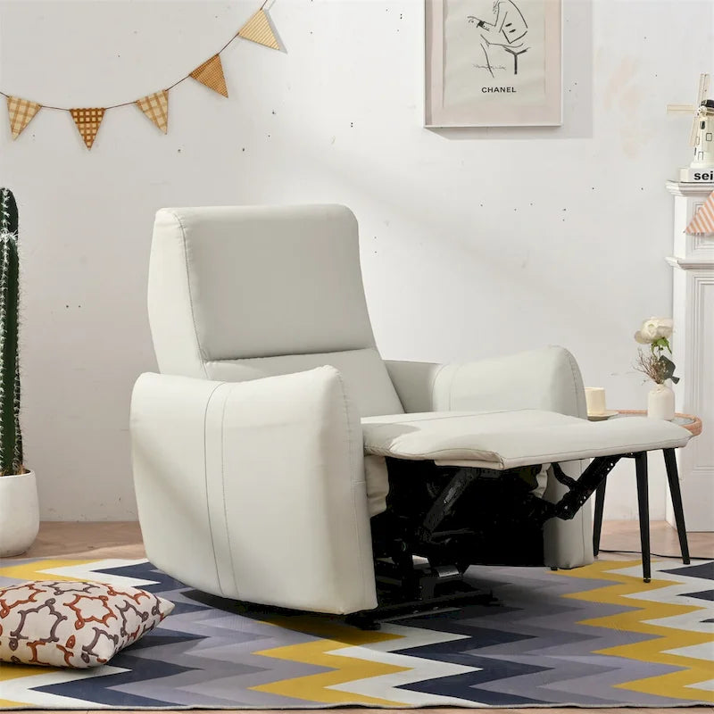 Sillón reclinable eléctrico, Sillón reclinable eléctrico pequeño para sala de estar, Sillón reclinable eléctrico para espacios pequeños, Sofá reclinable