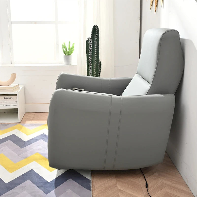 Sillón reclinable eléctrico, Sillón reclinable eléctrico pequeño para sala de estar, Sillón reclinable eléctrico para espacios pequeños, Sofá reclinable
