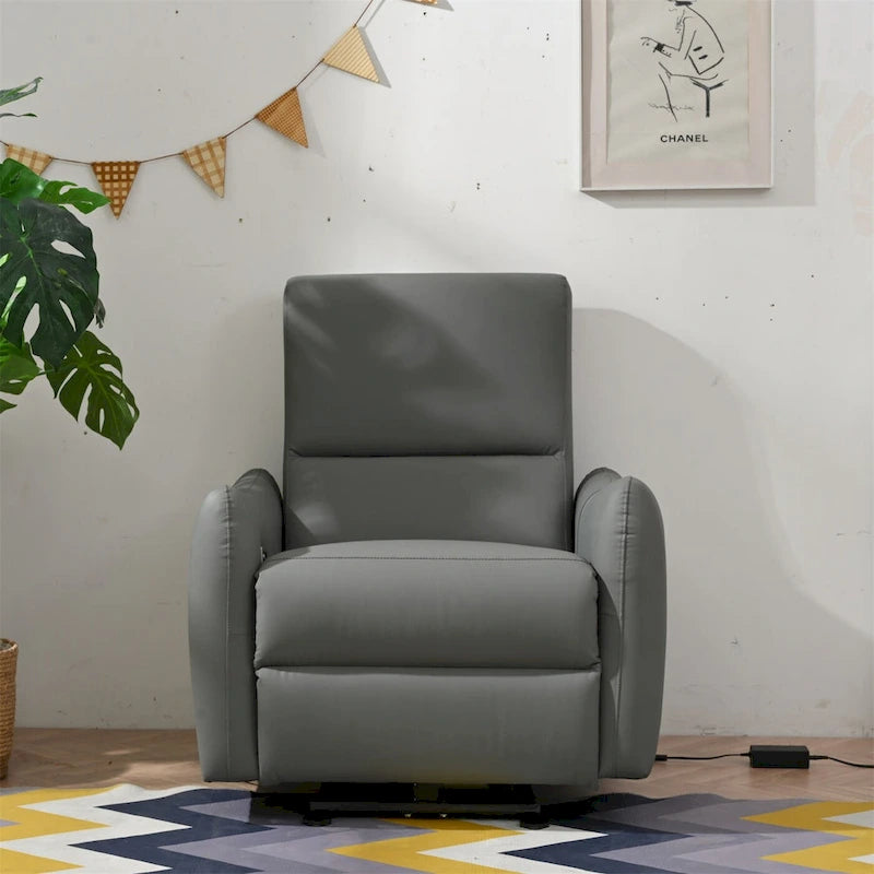 Sillón reclinable eléctrico, Sillón reclinable eléctrico pequeño para sala de estar, Sillón reclinable eléctrico para espacios pequeños, Sofá reclinable
