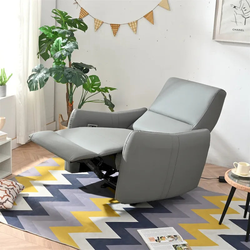 Sillón reclinable eléctrico, Sillón reclinable eléctrico pequeño para sala de estar, Sillón reclinable eléctrico para espacios pequeños, Sofá reclinable