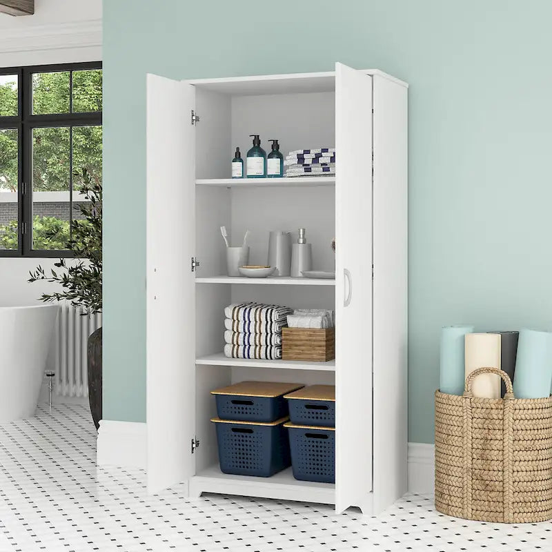 Mueble Alto de Baño con Puertas