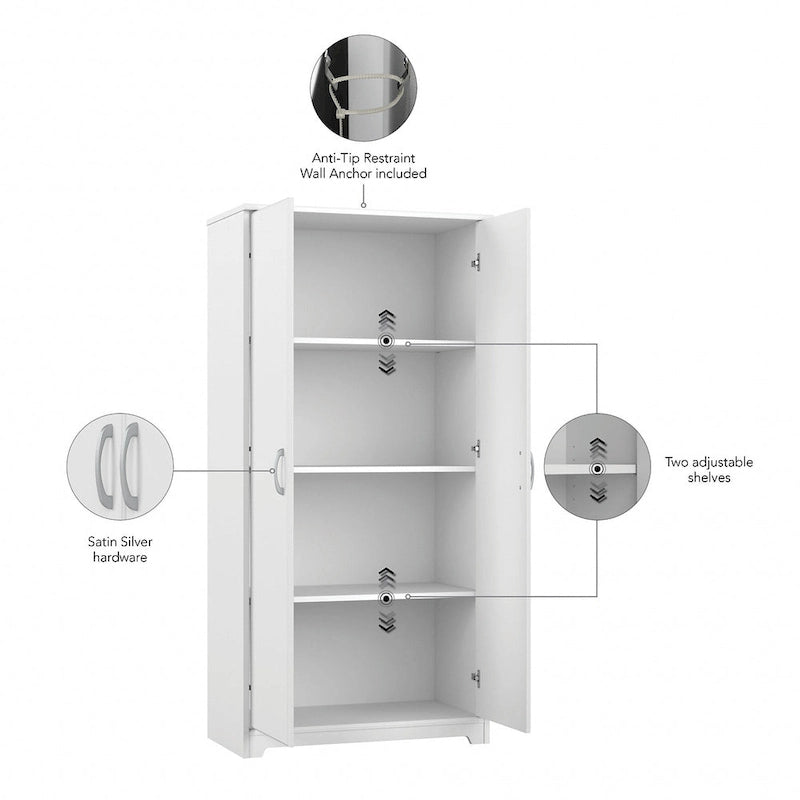 Mueble Alto de Baño con Puertas