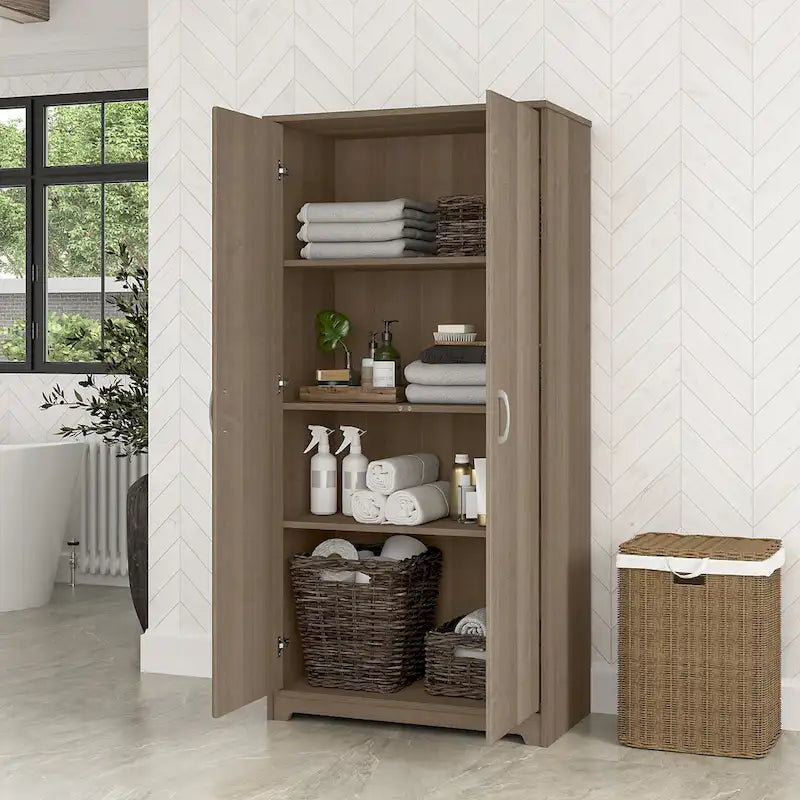 Mueble Alto de Baño con Puertas