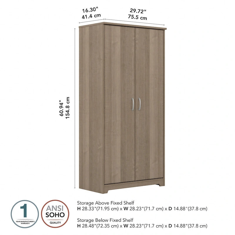 Mueble Alto de Baño con Puertas