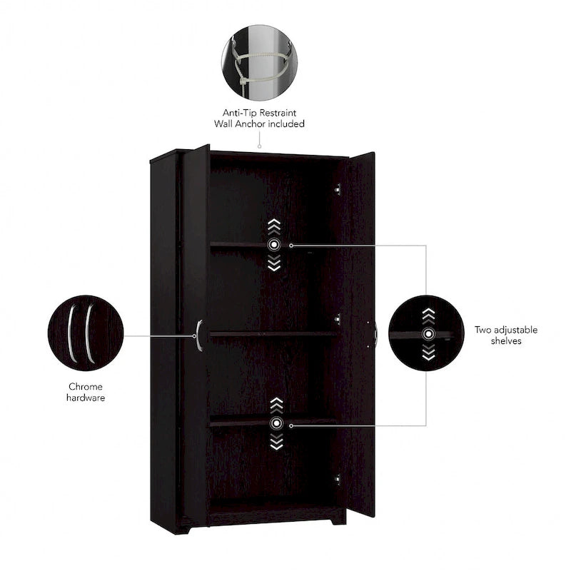 Mueble Alto de Baño con Puertas