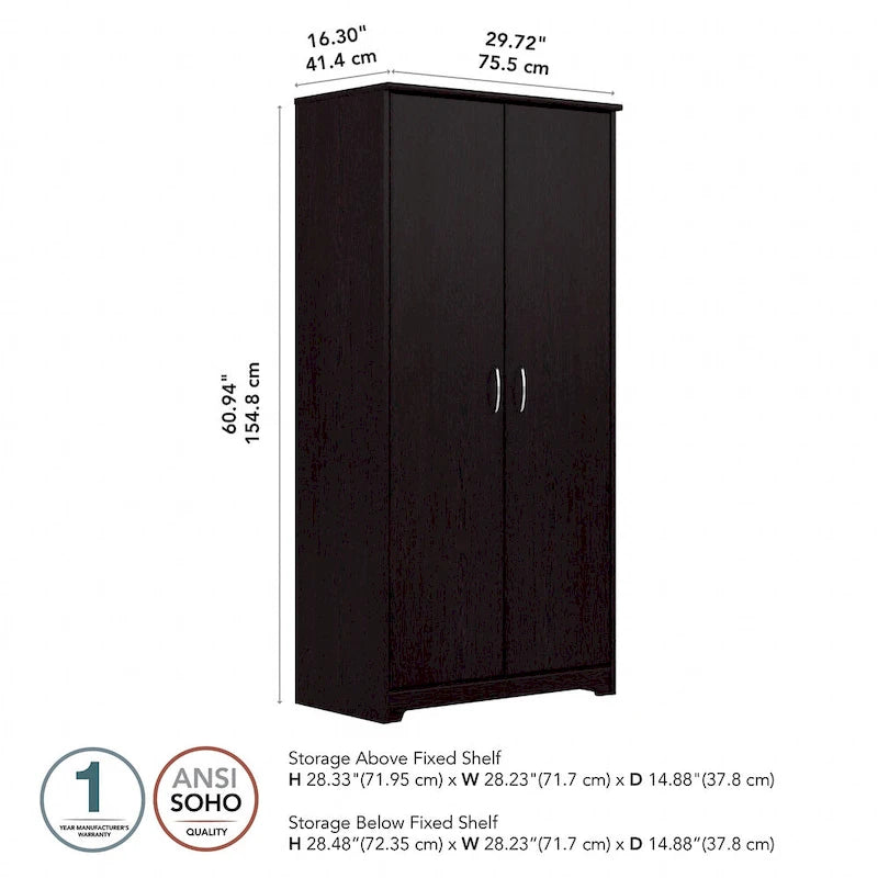 Mueble Alto de Baño con Puertas