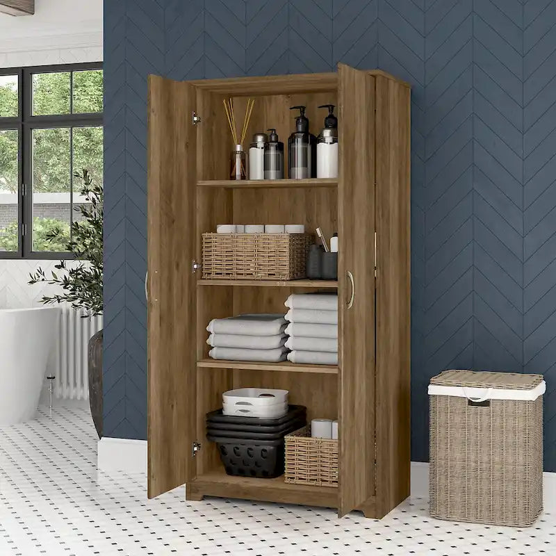 Mueble Alto de Baño con Puertas