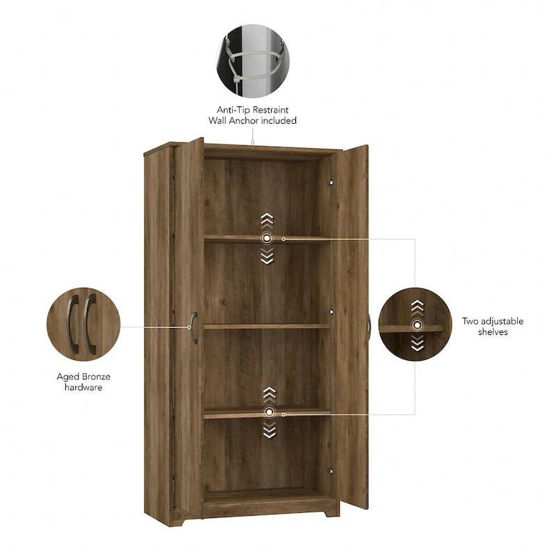 Mueble Alto de Baño con Puertas