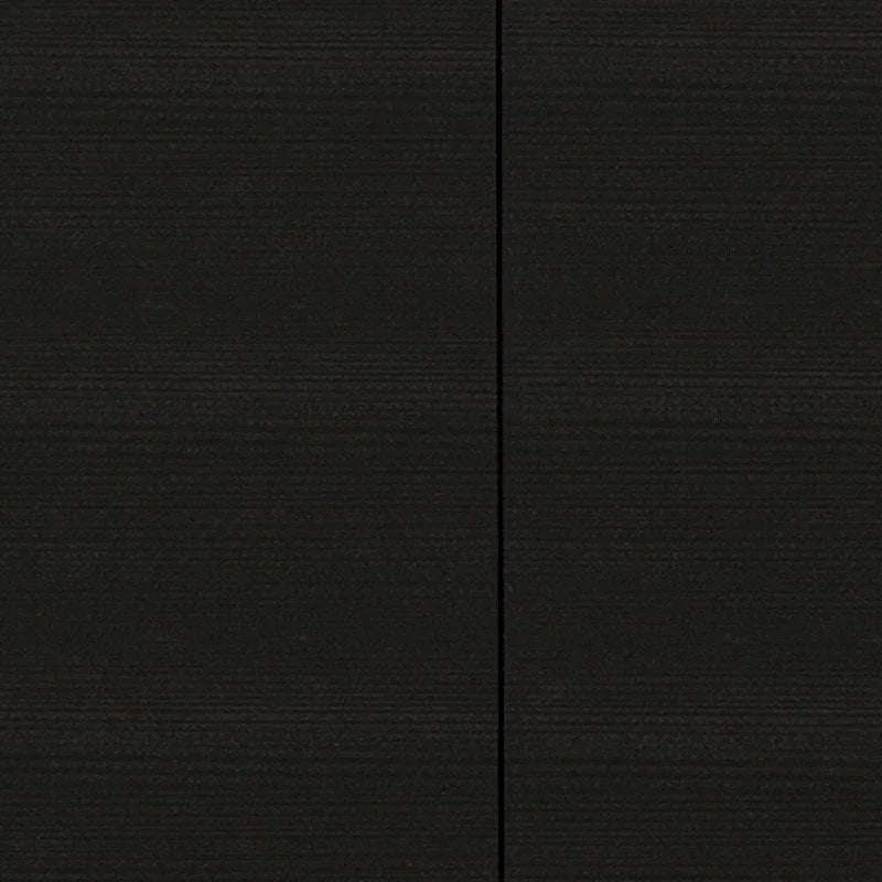 47 Armario decorativo de pared de madera negra con cuatro puertas