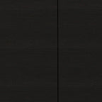 47 Armario decorativo de pared de madera negra con cuatro puertas