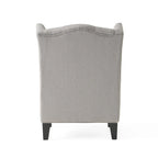 Sillón orejero tapizado de respaldo alto - 27.25 L x 33.75 An. x 38.50 Al.