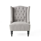 Sillón orejero tapizado de respaldo alto - 27.25 L x 33.75 An. x 38.50 Al.