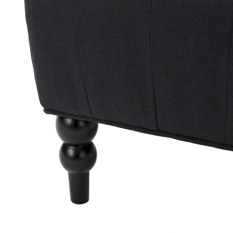 Sillón orejero tapizado de respaldo alto - 27.25 L x 33.75 An. x 38.50 Al.