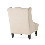 Sillón orejero tapizado de respaldo alto - 27.25 L x 33.75 An. x 38.50 Al.