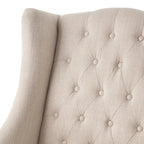 Sillón orejero tapizado de respaldo alto - 27.25 L x 33.75 An. x 38.50 Al.