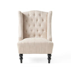 Sillón orejero tapizado de respaldo alto - 27.25 L x 33.75 An. x 38.50 Al.
