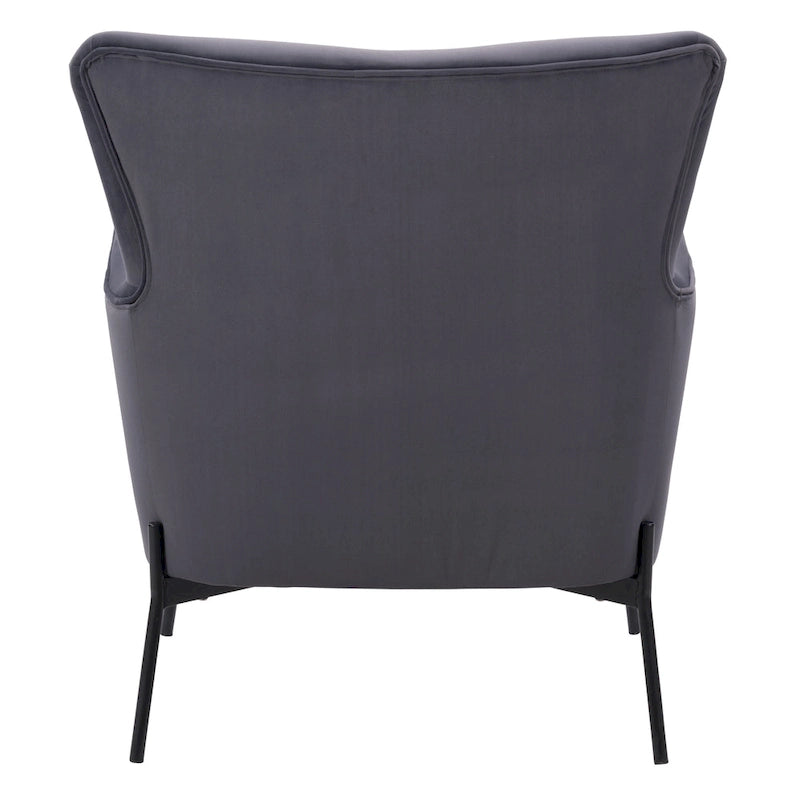 Sillón decorativo moderno con orejas