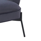 Sillón decorativo moderno con orejas