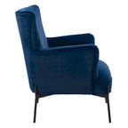 Sillón decorativo moderno con orejas