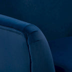 Sillón decorativo moderno con orejas