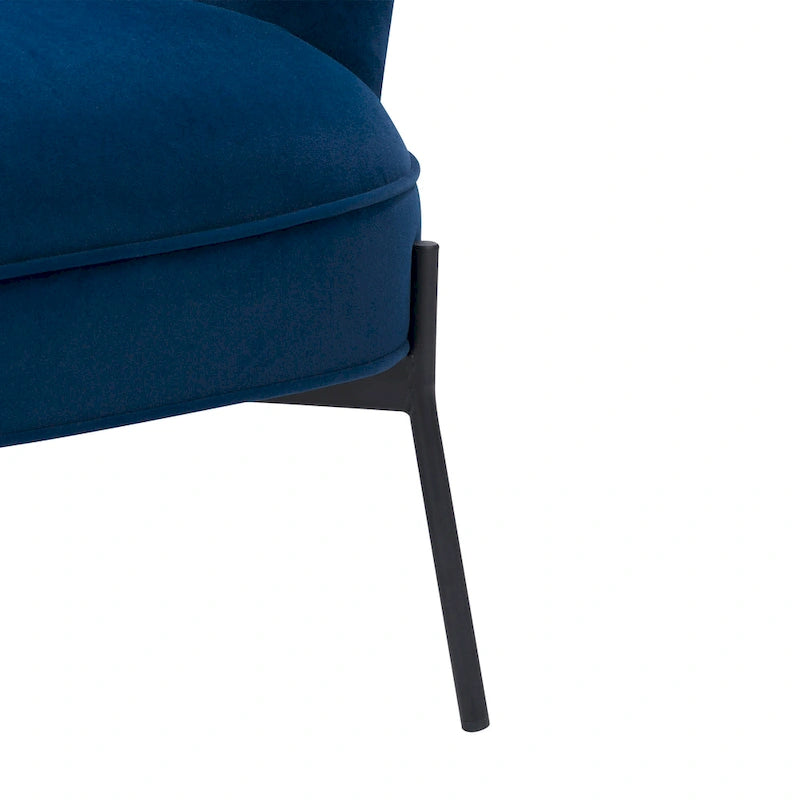 Sillón decorativo moderno con orejas
