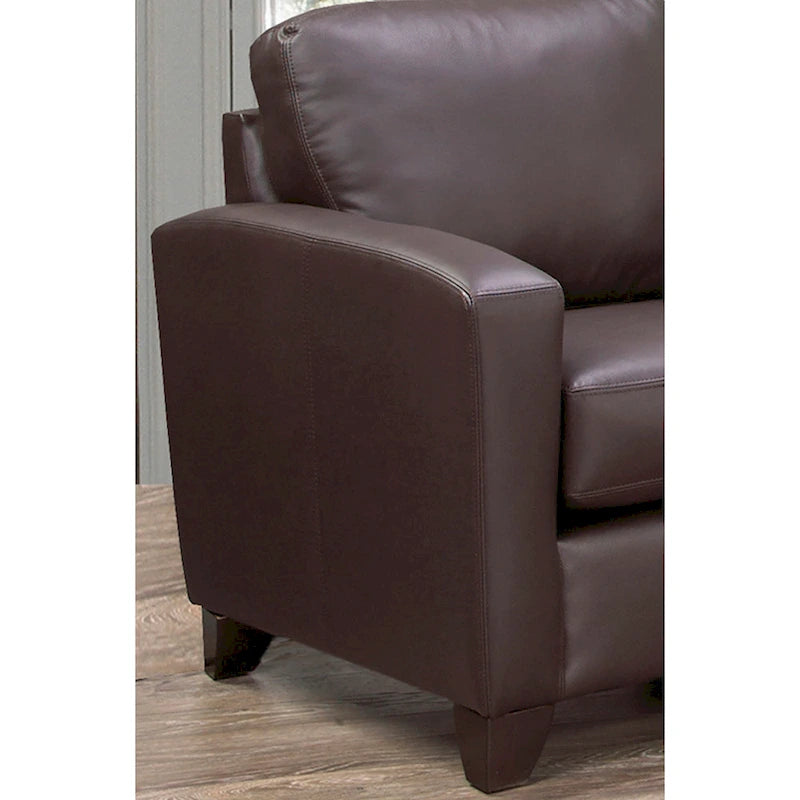 Juego de sillones de piel flor italiana
