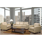 Juego de sillones de piel flor italiana