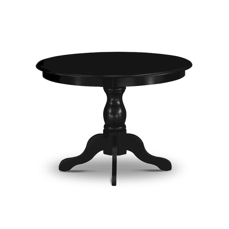 Juego de comedor de 3 piezas que incluye una mesa de comedor redonda y 2 sillas Parson de lino, (Opciones de acabado)