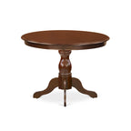Juego de comedor de 3 piezas que incluye una mesa de comedor redonda y 2 sillas Parson de lino, (Opciones de acabado)