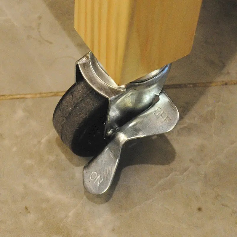 Isla de cocina rodante de madera de 45", carro de almacenamiento utilitario con 2 cajones y toallero