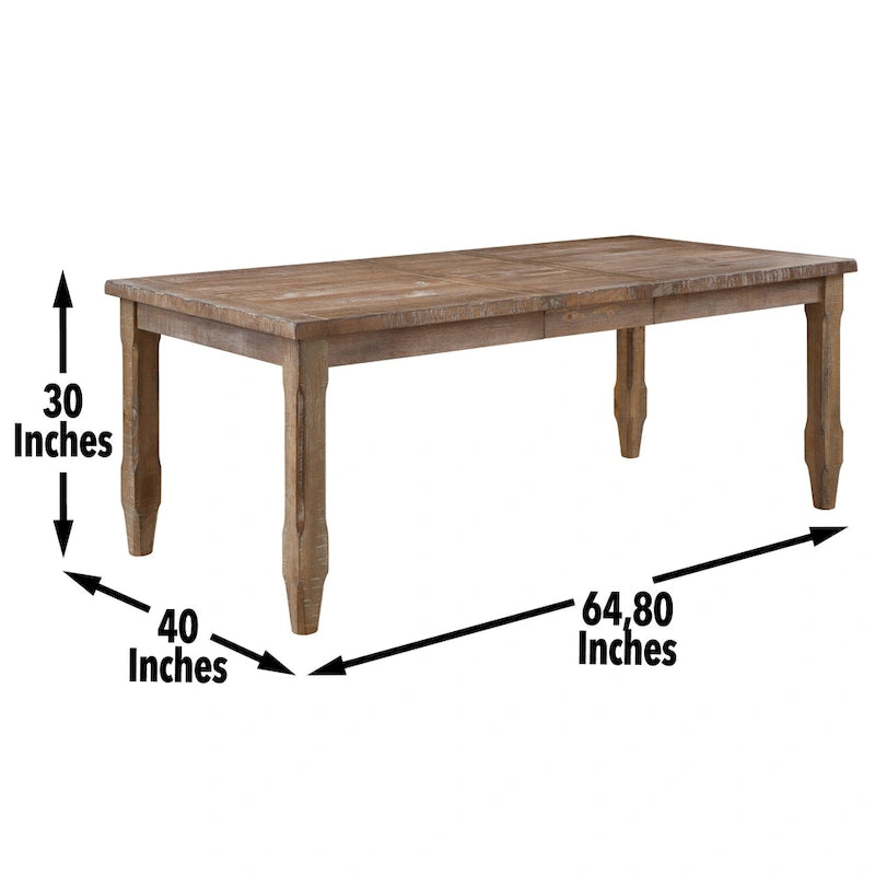Mesa de comedor extensible