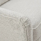 Sillón giratorio de 360 grados Ivory/Black