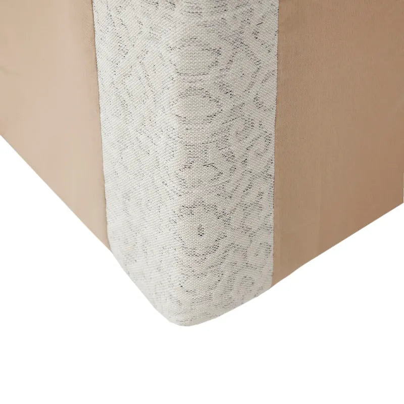 Sillón giratorio de 360 grados Ivory/Black