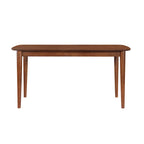 Mesa de comedor rectangular con patas de 59 pulgadas