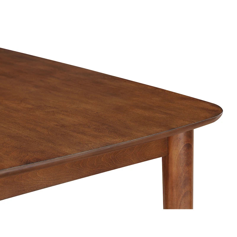 Mesa de comedor rectangular con patas de 59 pulgadas