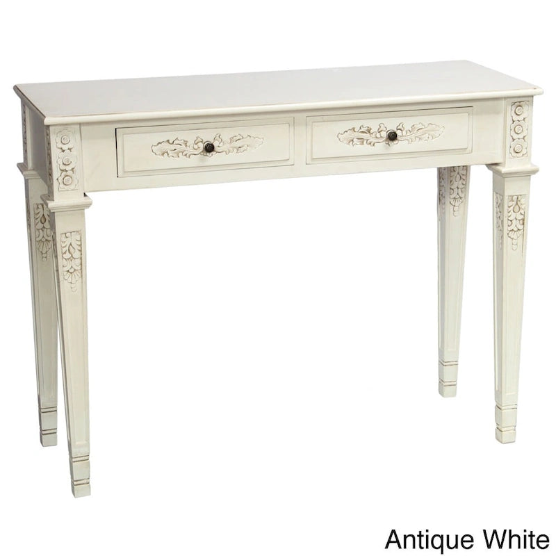 Mesa Consola Tallada Windsor
