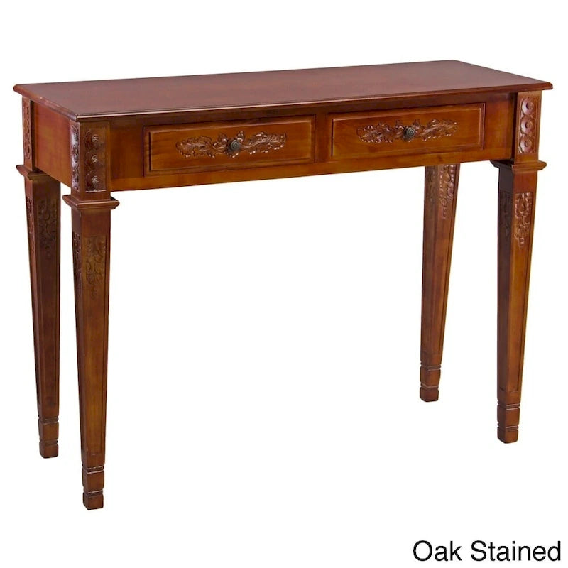 Mesa Consola Tallada Windsor