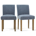 Silla de comedor tapizada (juego de 2)