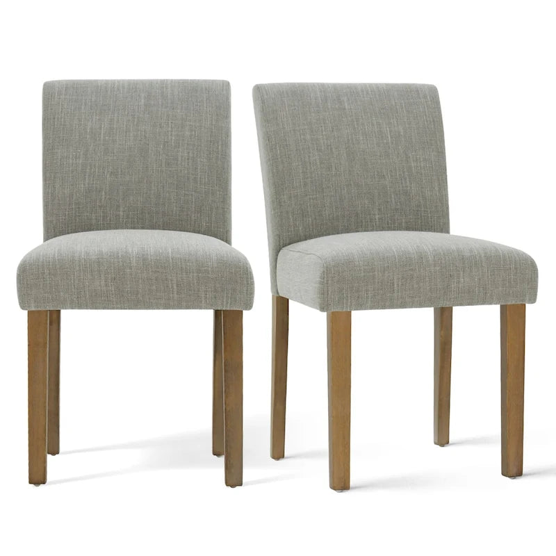 Silla de comedor tapizada (juego de 2)