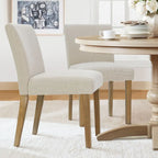 Silla de comedor tapizada (juego de 2)