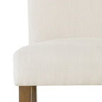 Silla de comedor tapizada (juego de 2)