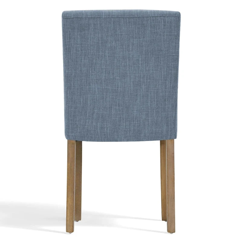 Silla de comedor tapizada (juego de 2)