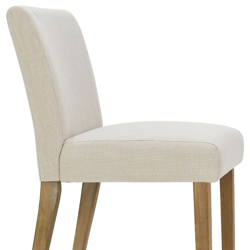 Silla de comedor tapizada (juego de 2)
