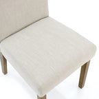 Silla de comedor tapizada (juego de 2)