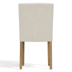 Silla de comedor tapizada (juego de 2)